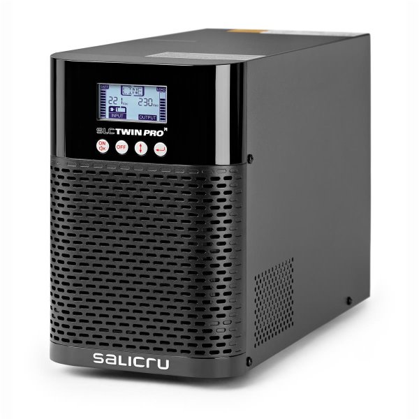 SALICRU SLC-700-TWIN PRO2, Doppelwandler (Online), 0,7 kVA, 630 W, Reiner Sinus, 220 V, 240 V