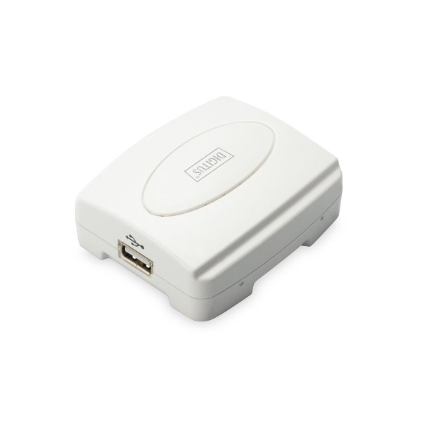 DIGITUS Fast Ethernet Print Server, USB 2.0