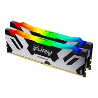 Kingston FURY 32GB 6400MT/s DDR5 CL32 DIMM (2er-Kit) Renegade RGB, 32 GB, 2 x 16 GB, DDR5, 288-pin DIMM