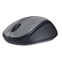 Logitech M235, Beidhändig, Optisch, RF Wireless, 1000 DPI, Grau