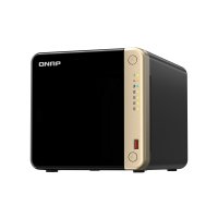 QNAP TS-464, NAS, Tower, Intel® Celeron®, N5095, Schwarz