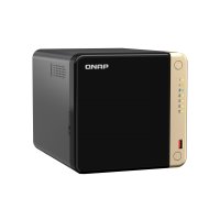 QNAP TS-464, NAS, Tower, Intel® Celeron®, N5095, Schwarz