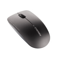 Cherry DW 3000, Volle Größe (100%), Kabellos, RF Wireless, QWERTY, Schwarz, Maus enthalten