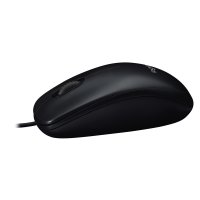 Logitech LGT-M90, Beidhändig, Optisch, USB Typ-A, 1000 DPI, Grau