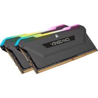 Corsair Vengeance RGB Pro CMH32GX4M2Z3600C18, 32 GB, 2 x 16 GB, DDR4, 3600 MHz, 288-pin DIMM