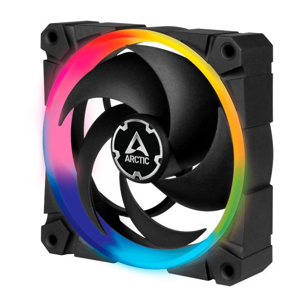 Arctic BioniX P120 A-RGB 120 mm Lüfter optimiert für statischen Druck mit A-RGB, Ventilator, 12 cm, 2300 RPM, 0,45 Sone, 48 cfm, 81,55 m³/h