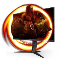 AOC Q27G2S/EU, 68,6 cm (27"), 2560 x 1440 Pixel, Quad HD, LED, 1 ms, Schwarz, Rot