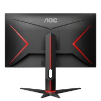 AOC Q27G2S/EU, 68,6 cm (27"), 2560 x 1440 Pixel, Quad HD, LED, 1 ms, Schwarz, Rot