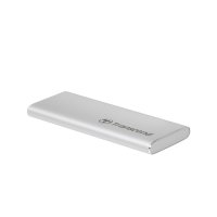 Transcend ESD240C, 120 GB, M.2, USB Typ-C, 3.2 Gen 2 (3.1 Gen 2), 520 MB/s, Silber