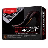 SilverStone ST45SF, 450 W, 90 - 264 V, 47 - 63 Hz, Aktiv,...