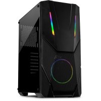 Inter-Tech IT-3303 HORNET, Tower, PC, Schwarz, ATX, ITX,...