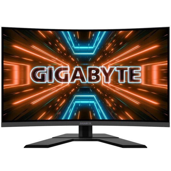 Gigabyte G32QC A, 80 cm (31.5"), 2560 x 1440 Pixel, Quad HD, LED, 1 ms, Schwarz