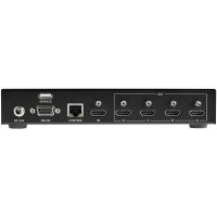 StarTech.com 2x2 Videowand Controller - 4K 60Hz Display, HDMI, USB Typ-A, Metall, Schwarz, 60 Hz, 4096 x 2160