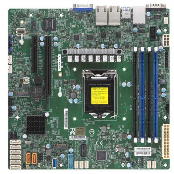 Supermicro Motherboard X11SCH-LN4F bulk pack - Mainboard - Intel Sockel 1151 (Core i)