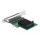 Delock 89025, Eingebaut, Verkabelt, PCI Express, Ethernet, 1000 Mbit/s, Schwarz, Grün, Metallisch