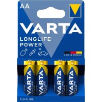 Varta -4906/4B, Einwegbatterie, AA, Alkali, 1,5 V, 4...