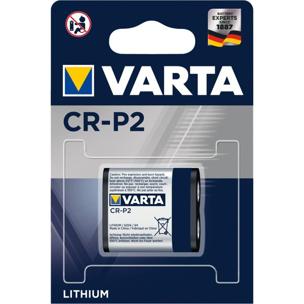 Varta -CRP2, Einwegbatterie, 6V, Lithium, 6 V, 1 Stück(e), 1450 mAh