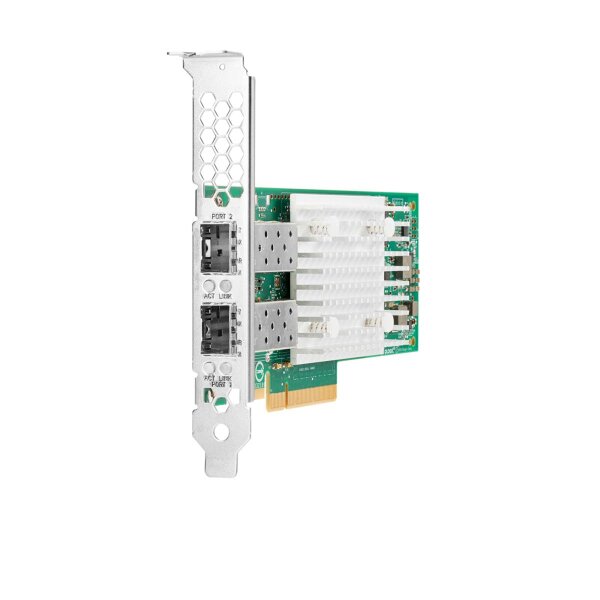 HPE Intel X710-DA2 Ethernet 10Gb 2-port SFP+, Eingebaut, Kabelgebunden, PCI Express, Ethernet / Fiber, 10000 Mbit/s