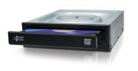 HLDS Hitachi-LG Super Multi DVD-Brenner, Schwarz, Ablage, Desktop, DVD±RW, SATA, 60000 h