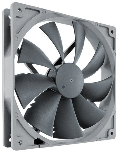 Noctua NF-P14s redux-1200, Ventilator, 14 cm, 1200 RPM, 19,6 dB, 110,3 cfm, Schwarz, Grau