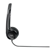 Logitech LGT-H390, Kabelgebunden, Büro/Callcenter, 20 - 20000 Hz, 197 g, Kopfhörer, Schwarz