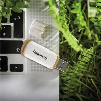 Intenso Green Line, 64 GB, USB Typ-A, 3.2 Gen 1 (3.1 Gen 1), 70 MB/s, Kappe, Beige, Braun