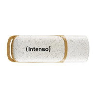 Intenso Green Line, 64 GB, USB Typ-A, 3.2 Gen 1 (3.1 Gen 1), 70 MB/s, Kappe, Beige, Braun