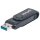 Manhattan USB 3.2 Gen 1 Mini Multi-Card Reader/Writer, USB-A-Stecker, 24-in-1, 5 Gbit/s Übertragungsrate, besonders kompakt, MMC, MMC Mobile, MicroSD (TransFlash), MicroSDHC, MicroSDXC, RS-MMC, SD, SDHC, SDXC, Schwarz, 5000 Mbit/s, Acrylnitril-Butadien-St