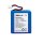 Safescan LB-105, 600 mAh, Lithium-Ion (Li-Ion), 10,8 V, Blau, 1 Stück(e)