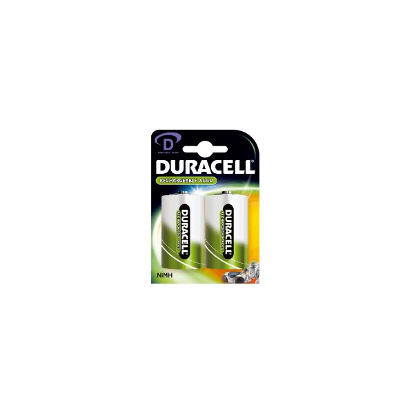 Duracell 055995, Wiederaufladbarer Akku, Nickel-Metallhydrid (NiMH), 1,2 V, 2 Stück(e), 2200 mAh, 33 mm