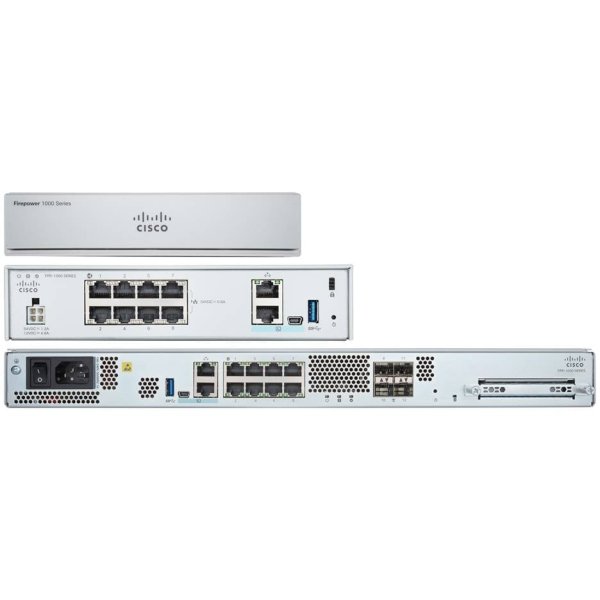 Cisco FPR1150-ASA-K9, 7,5 Gbit/s, 4500 Mpps, 1,7 Gbit/s, Intel, https://www.cisco.com/, Kabelgebunden