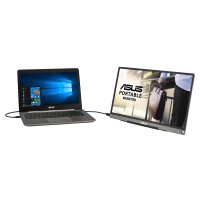 ASUS ZenScreen MB16ACE, 39,6 cm (15.6"), 1920 x 1080 Pixel, Full HD, LED, 5 ms, Grau