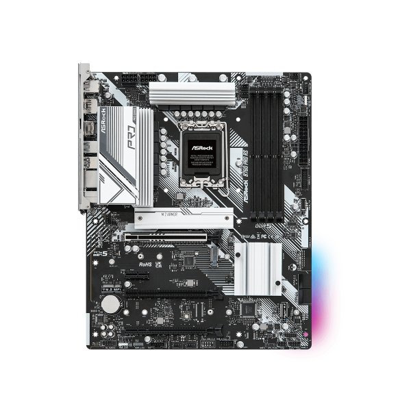 ASRock B760 PRO RS, Intel, LGA 1700, Intel® Core™ i3, Intel® Core™ i5, Intel® Core™ i7, Intel® Core™ i9, LGA 1700, DDR5-SDRAM, 128 GB