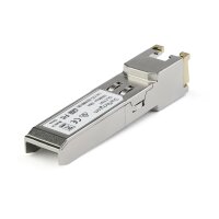 StarTech.com Juniper SFP-1GE-FE-E-T kompatibles SFP Transceiver-Modul - 1000BASE-T, Kupfer, 1250 Mbit/s, SFP, 100 m, Schnelles Ethernet, Gigabit Ethernet, IEEE 802.3