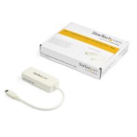 StarTech.com USB-C auf Gigabit Ethernet Adapter mit USB-A...