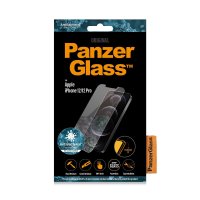 PanzerGlass ® Displayschutzglas Apple iPhone 12 | 12 Pro | Standard Fit, Apple, Apple - iPhone 12, Apple - iPhone 12 Pro, Trockene Anwendung, Kratzresistent, Schockresistent, Antibakteriell, Transparent, 1 Stück(e)