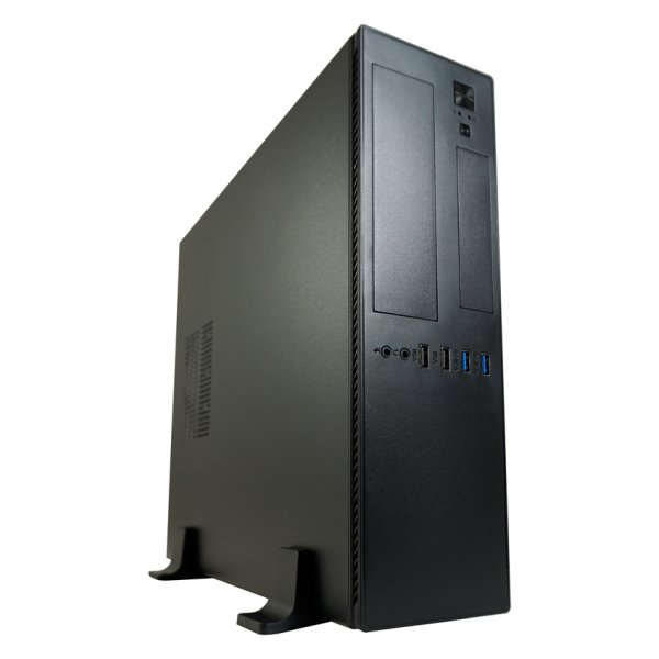 LC-Power LC-1406MB-400TFX, Micro Tower, PC, Schwarz, micro ATX, Mini-ITX, Metall, Kunststoff, Gaming