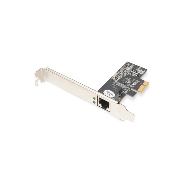 DIGITUS Single Port 2,5 Gigabit Ethernet Netzwerkkarte, RJ45, PCI Express, Realtek Chipsatz