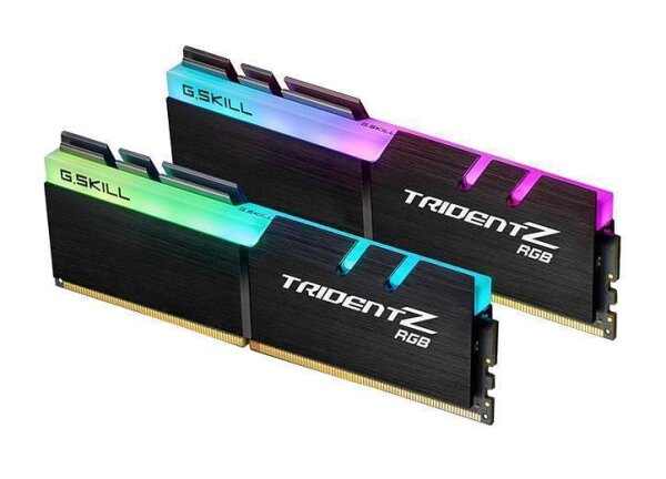 G.Skill Trident Z RGB 16GB DDR4, 16 GB, 2 x 8 GB, DDR4, 3200 MHz, 288-pin DIMM, Schwarz