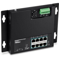 TRENDnet TI-PG102F, Gigabit Ethernet (10/100/1000), Vollduplex, Power over Ethernet (PoE), Wandmontage