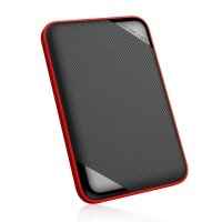 Silicon Power Armor A62, 5 TB, 2.5", 3.2 Gen 1 (3.1 Gen 1), Schwarz, Rot