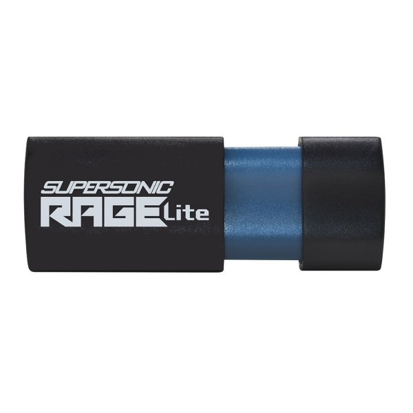 PATRIOT Memory Supersonic Rage Lite, 32 GB, USB Typ-A, 3.2 Gen 1 (3.1 Gen 1), 180 MB/s, Dia, Schwarz, Blau