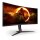 AOC G2 CU34G2X/BK, 86,4 cm (34"), 3440 x 1440 Pixel, Quad HD, LED, 1 ms, Schwarz, Rot