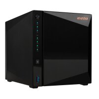 Asustor AS3304T, NAS, Tower, Realtek, RTD1296, Schwarz