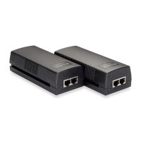 LevelOne POI-2012, Schnelles Ethernet, 10,100 Mbit/s, IEEE 802.3, IEEE 802.3af, IEEE 802.3u, Schwarz, 100 m, PoE, Leistung