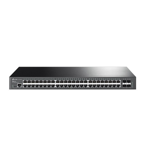 TP-LINK Omada SG3452X, Managed, L2+, Gigabit Ethernet (10/100/1000), Rack-Einbau, 1U