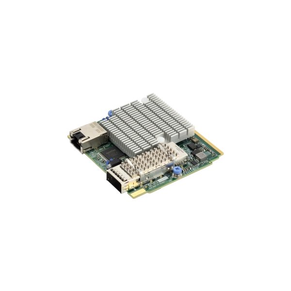 Supermicro AOC-MHIBE-M1CGM-O, Eingebaut, Kabelgebunden, Ethernet / Fiber, 100000 Mbit/s, Schwarz, Grün, Grau