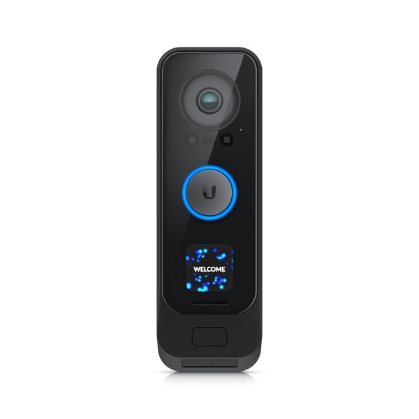 UbiQuiti G4 Doorbell Pro, Schwarz, IPX4, Aluminium, Polycarbonat (PC), IR, Wand, 2-Wege