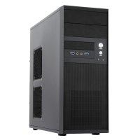 Chieftec CQ-01B-U3-OP, Midi Tower, PC, Schwarz, ATX,...