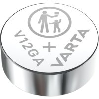 Varta -V12GA, Einwegbatterie, LR43, Alkali, 1,5 V, 80...